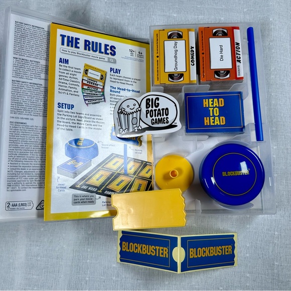 The Blockbuster Game - Movie Party Game NEW from Big Potato Games - Picture 5 of 7